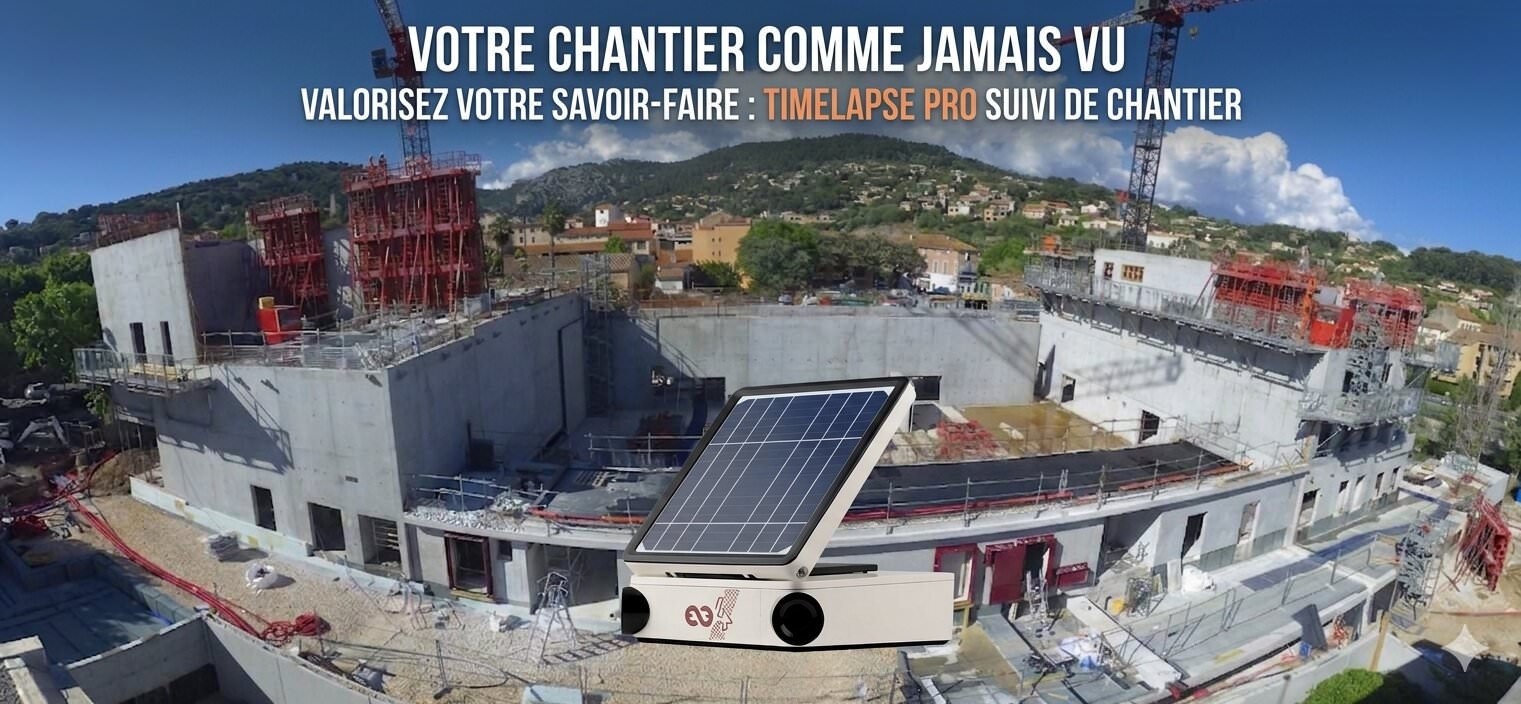Timelapse de chantier, suivi de chantier: Gilles Perbal
